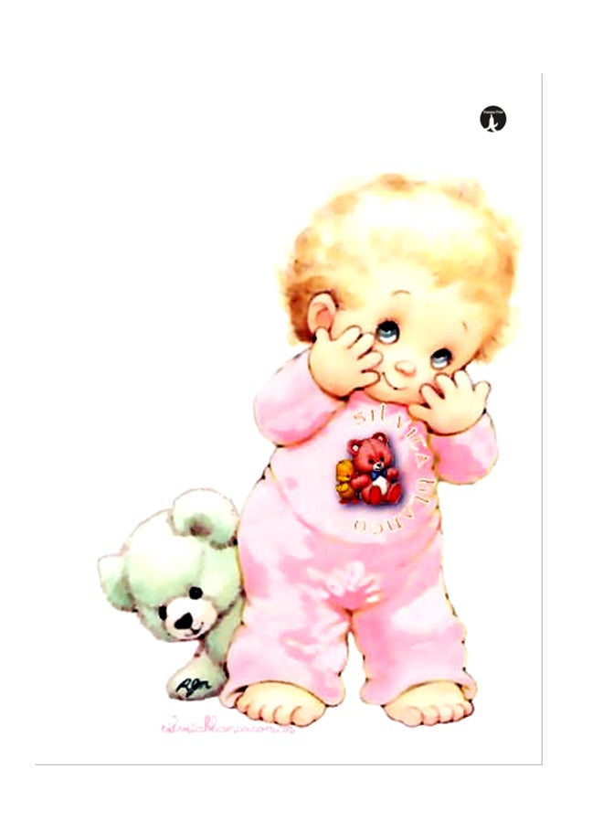 BP Printed Wall Sticker Multicolour 20cm