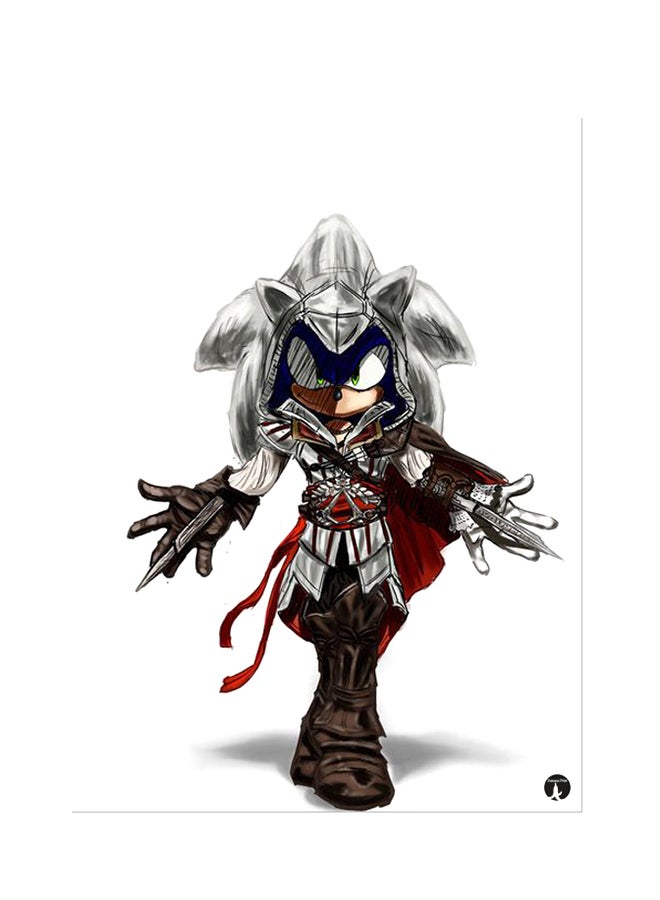 بي بي ملصق جداري مطبوع متعدد الألوان 20سم