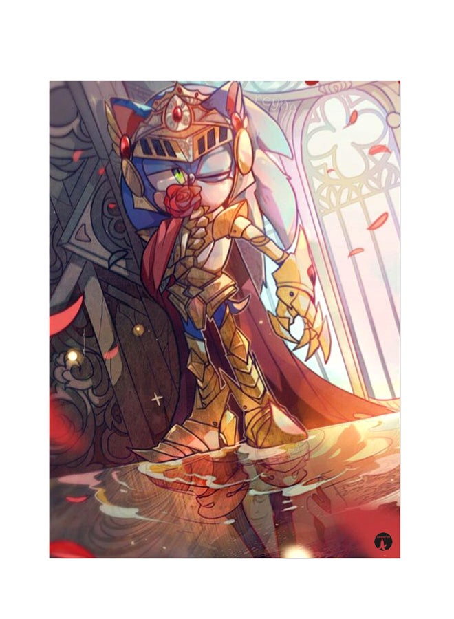 BP Printed Wall Sticker Multicolour