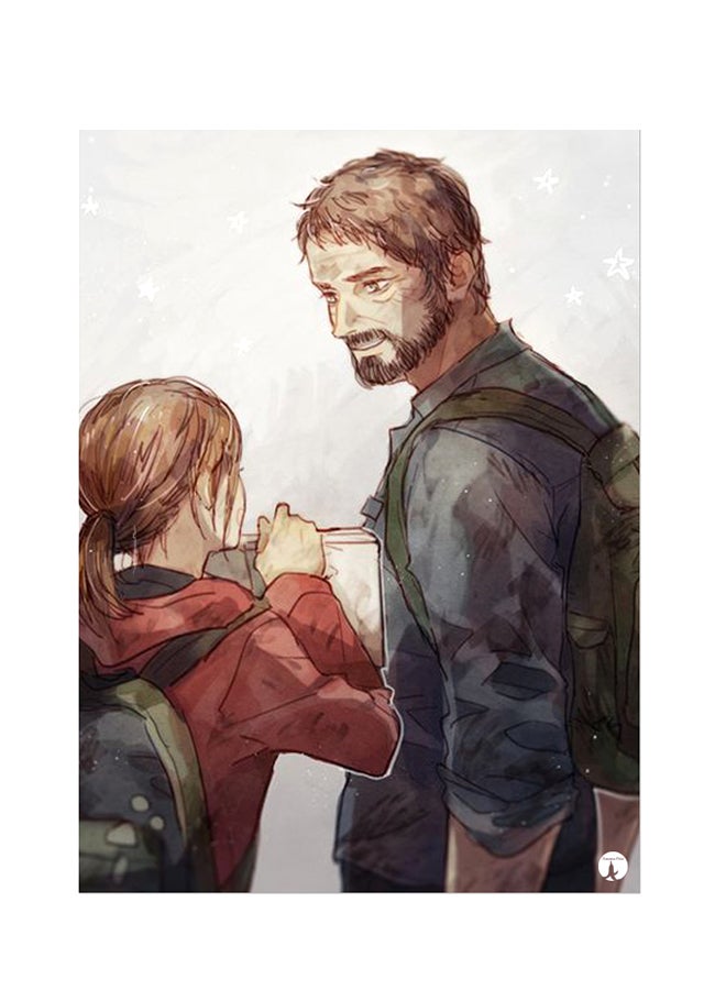 بي بي ملصق جداري مطبوع متعدد الألوان 20سم