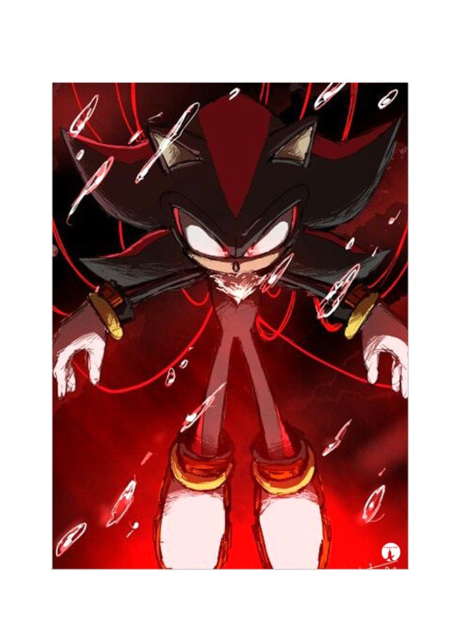 Printed Wall Sticker Multicolour 20cm