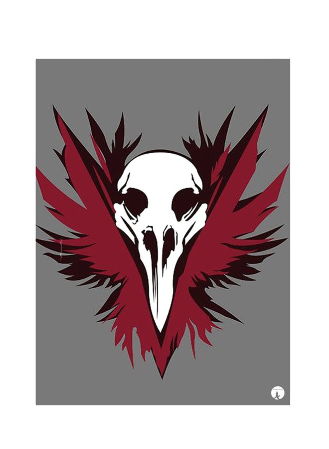 بي بي ملصق جداري مطبوع متعدد الألوان 20سم