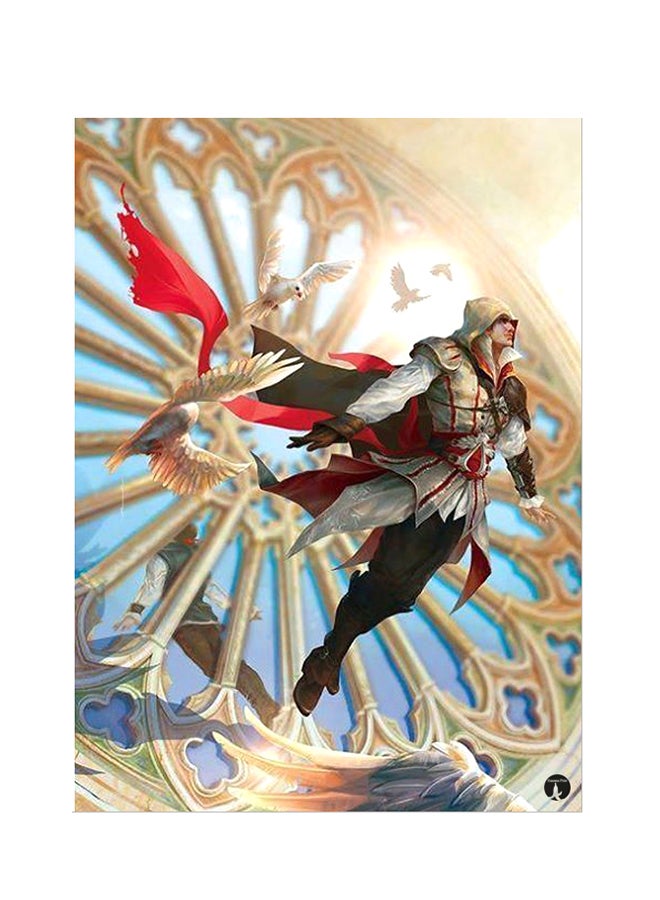 بي بي ملصق جداري مطبوع متعدد الألوان 20سم