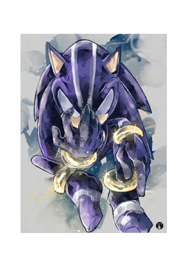 بي بي ملصق جداري مطبوع متعدد الألوان 20سم