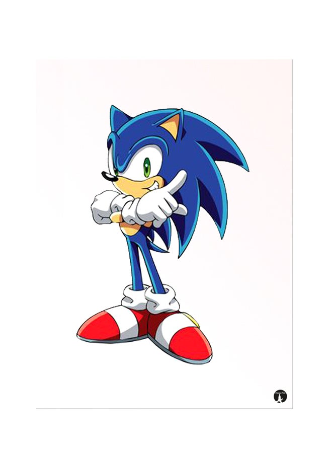 ملصق جداري مطبوع متعدد الألوان 20سم