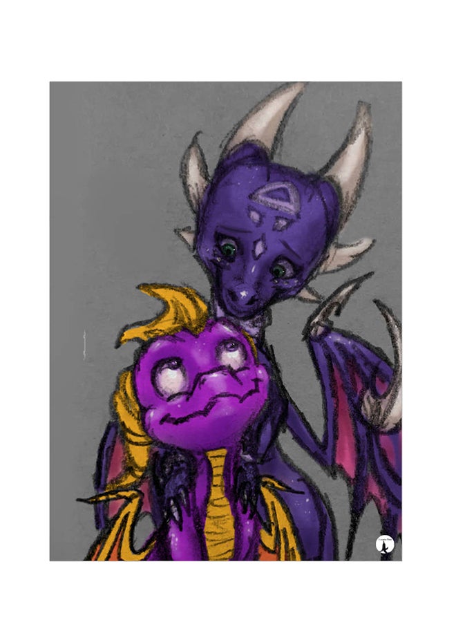 ملصق جداري مطبوع متعدد الألوان 20سم