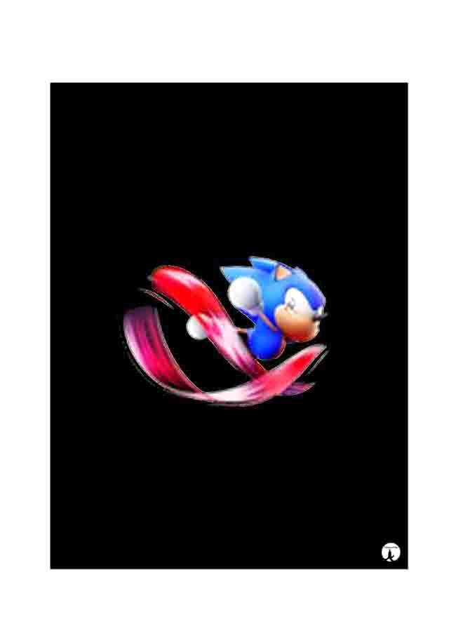 Printed Wall Sticker Multicolour 20cm