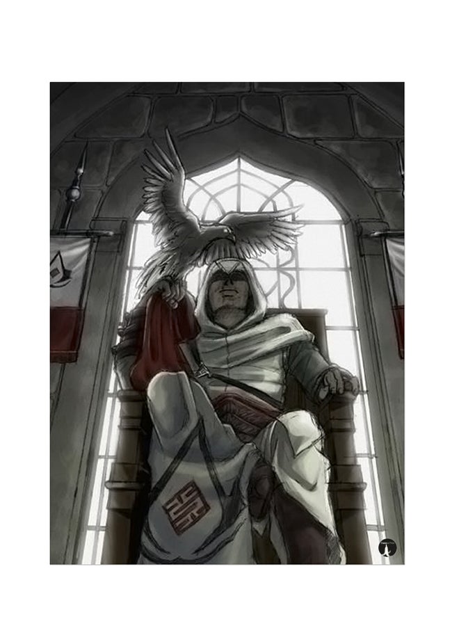 ملصق جداري مطبوع متعدد الألوان 20سم