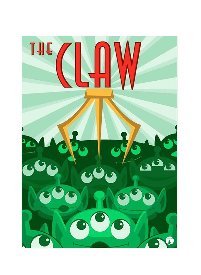 بي بي ملصق جداري مطبوع متعدد الألوان 20سم