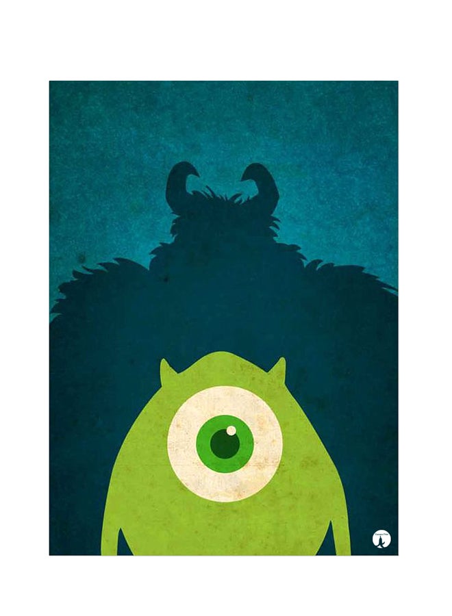 Printed Wall Sticker Multicolour 20cm