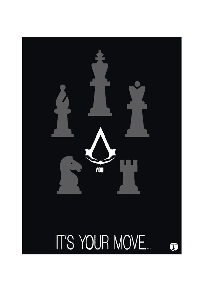 Printed Wall Sticker Multicolour 20cm