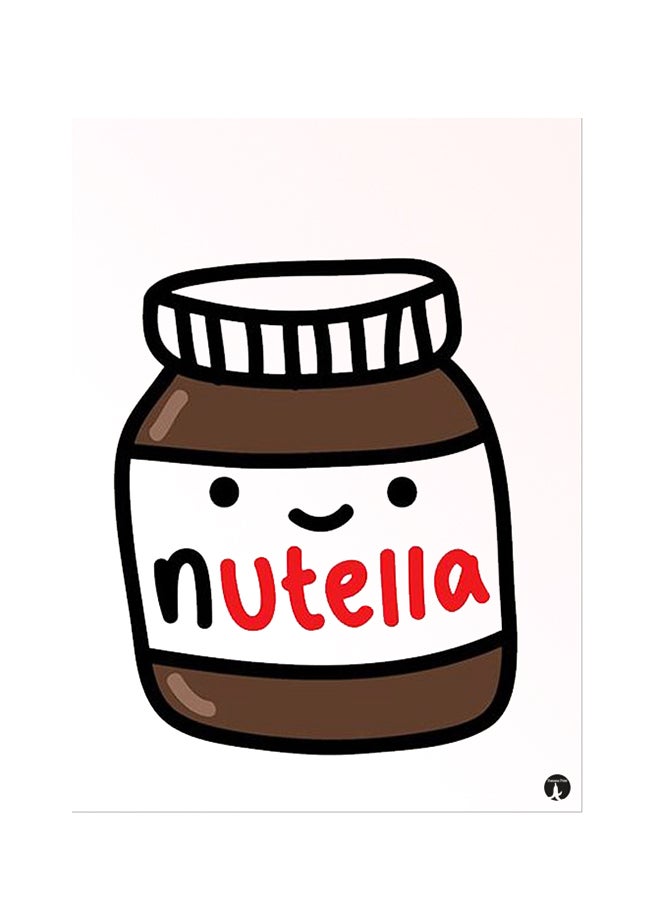 بي بي ملصق جداري مطبوع متعدد الألوان 20سم