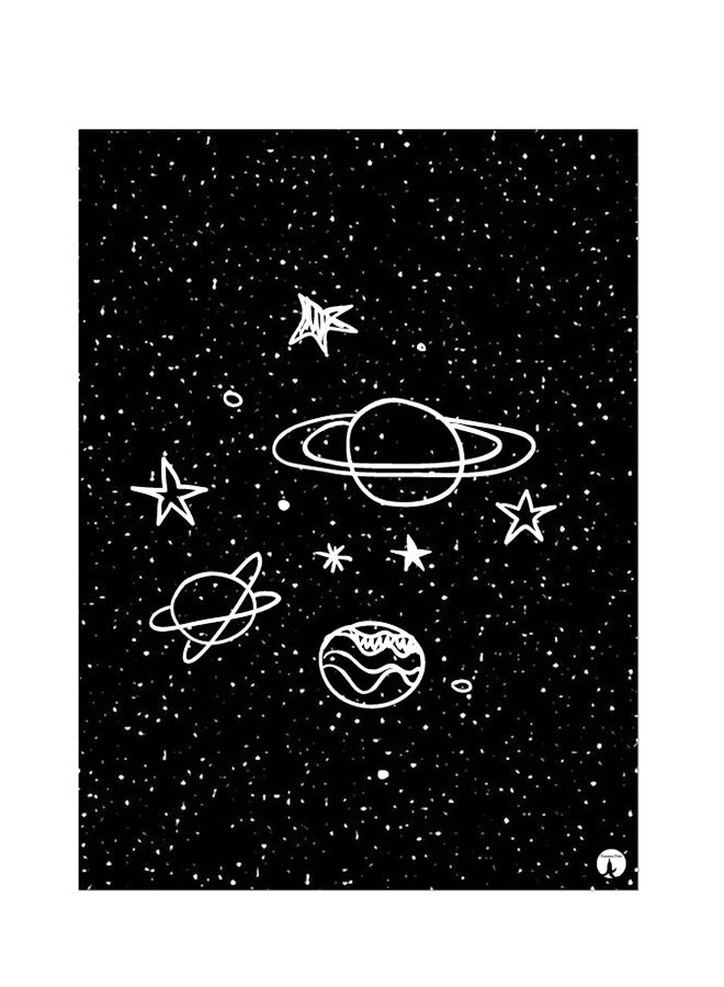 ملصق جداري مطبوع متعدد الألوان 20سم