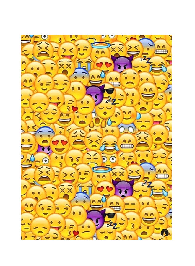 Printed Wall Sticker Multicolour 20cm