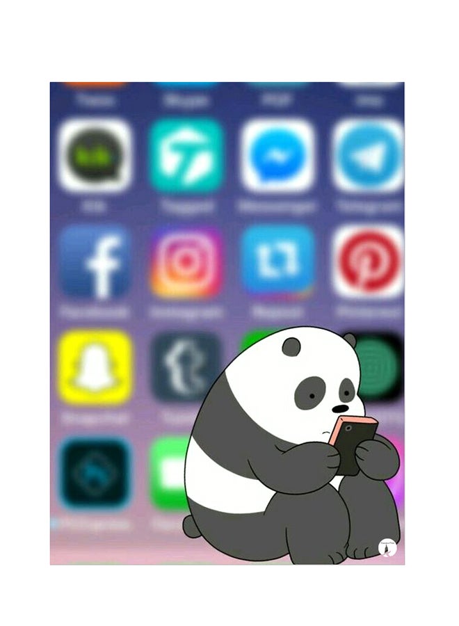 BP Printed Wall Sticker Multicolour