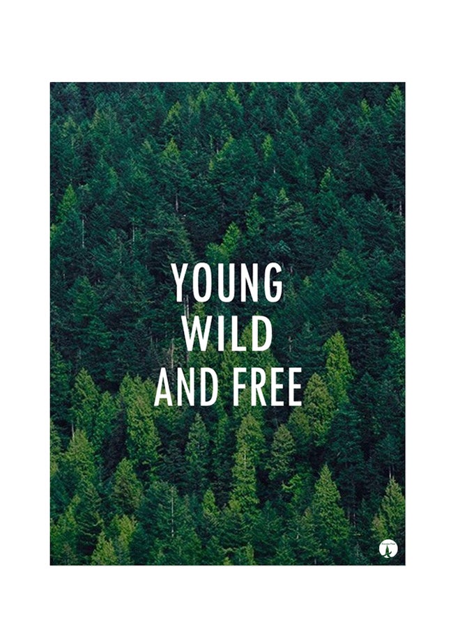 Printed Wall Sticker Multicolour 20cm