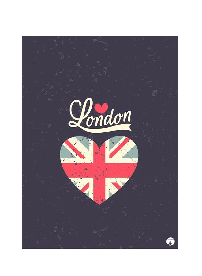 ملصق جداري مطبوع متعدد الألوان 20سم