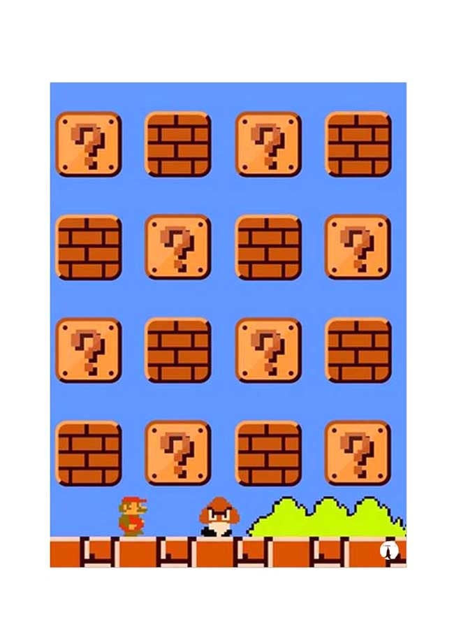 BP Printed Wall Sticker Multicolour 20cm