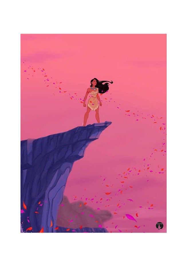 بي بي ملصق جداري مطبوع متعدد الألوان 20سم