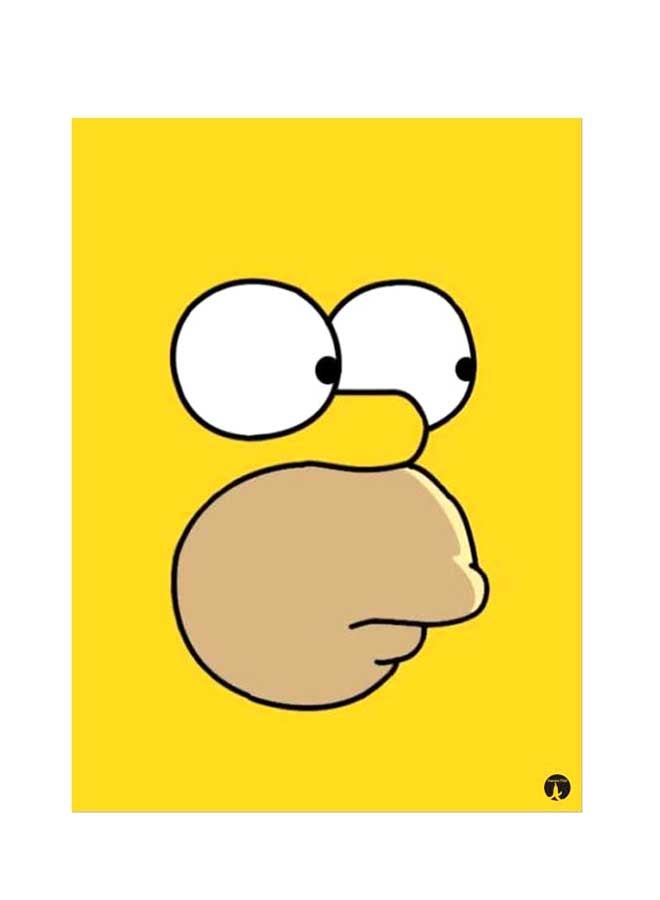 بي بي ملصق جداري مطبوع متعدد الألوان 20سم