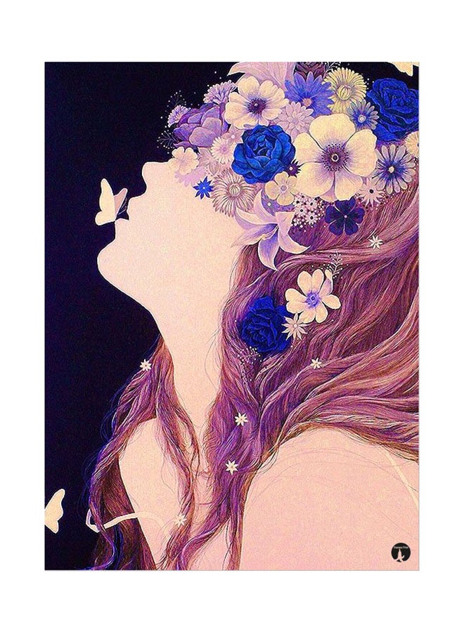 Printed Wall Sticker Multicolour 20cm