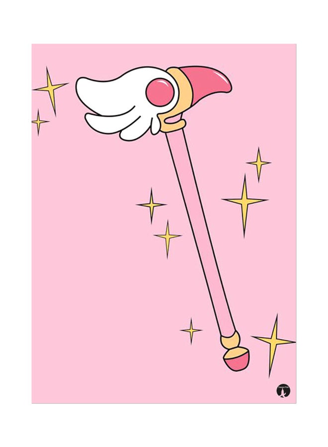 Printed Wall Sticker Multicolour 20cm