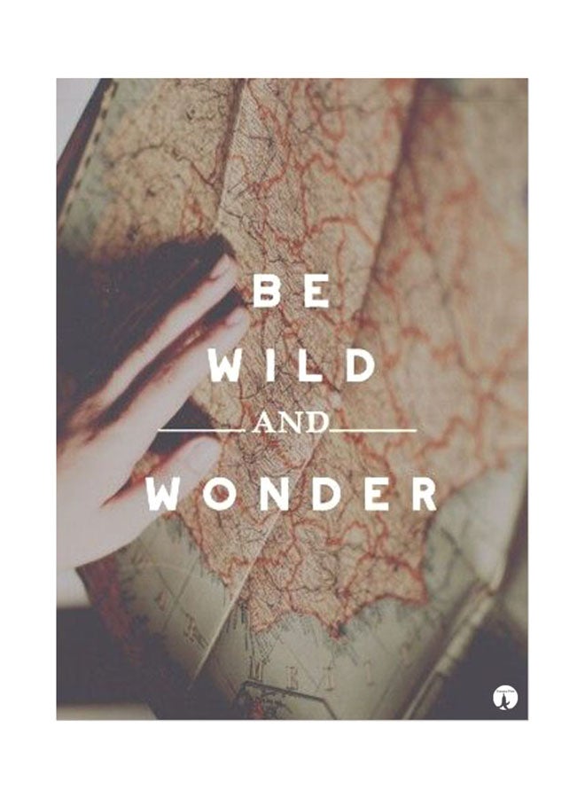 BP Printed Wall Sticker Multicolour 20cm