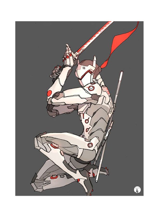 BP Printed Wall Sticker Multicolour 20cm