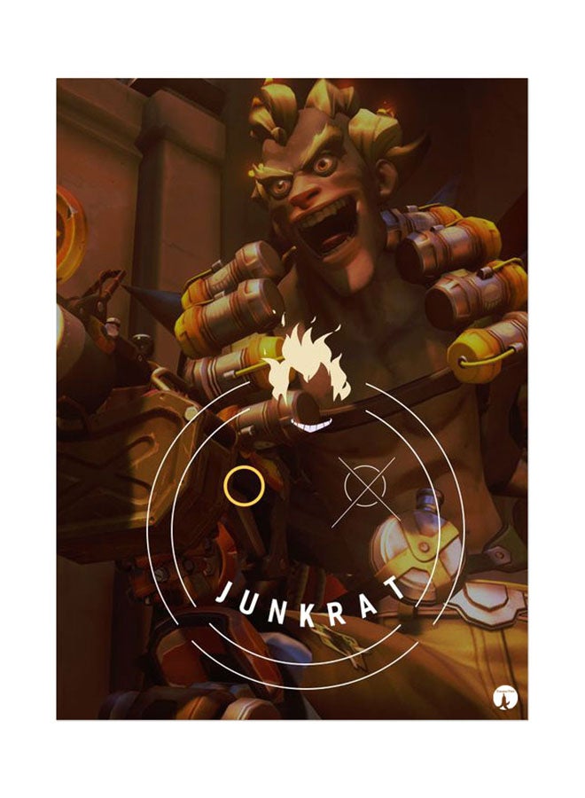 BP Printed Wall Sticker Multicolour 20cm