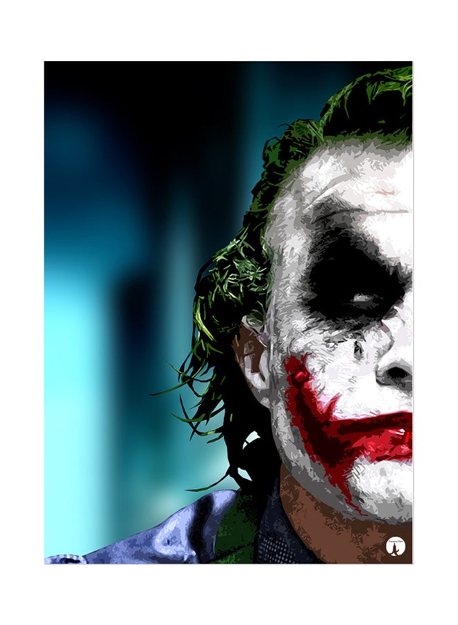 ملصق جداري مطبوع متعدد الألوان 20سم