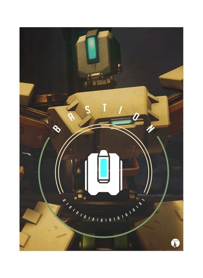 BP Printed Wall Sticker Multicolour 20cm