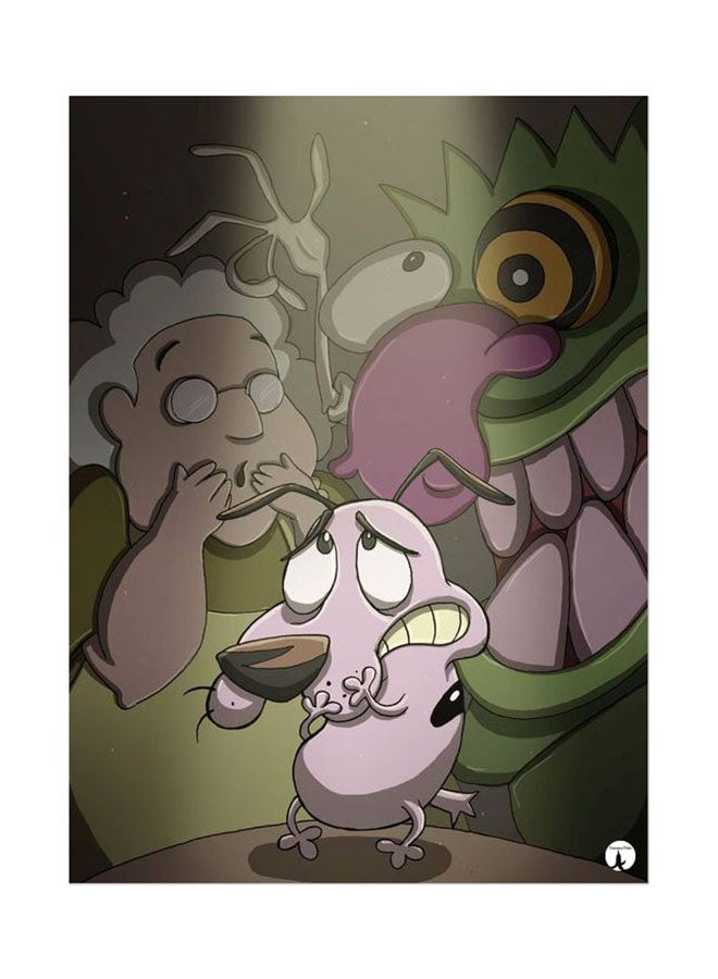 Printed Wall Sticker Multicolour 20cm