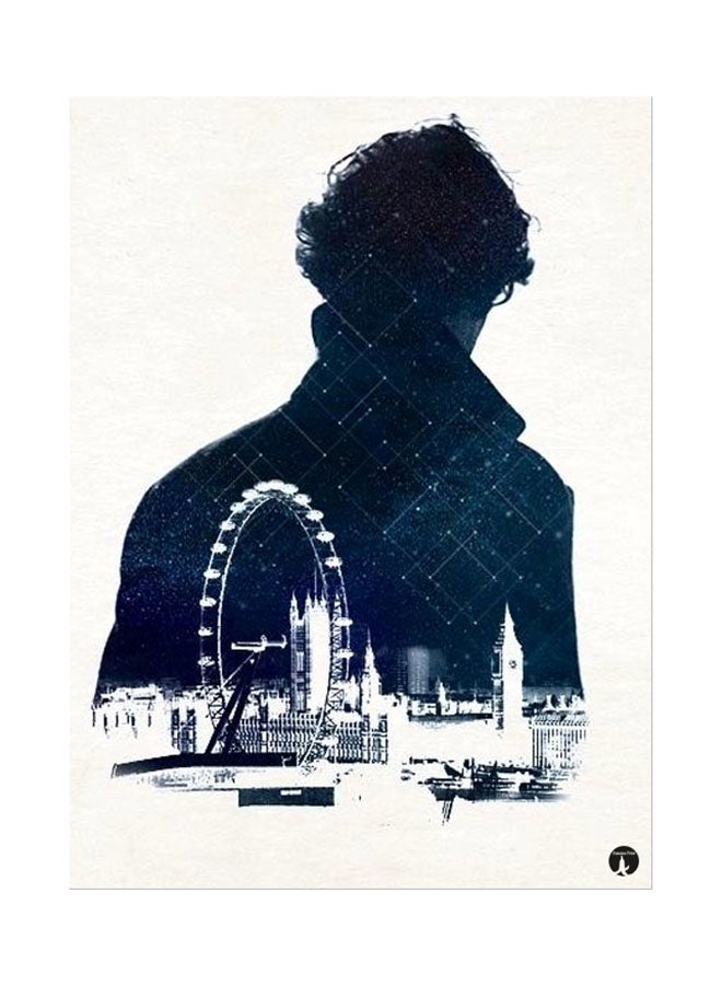 BP Printed Wall Sticker Multicolour 20cm