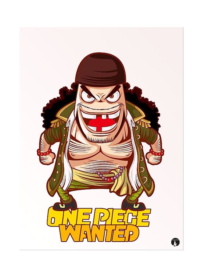 بي بي ملصق جداري مطبوع متعدد الألوان