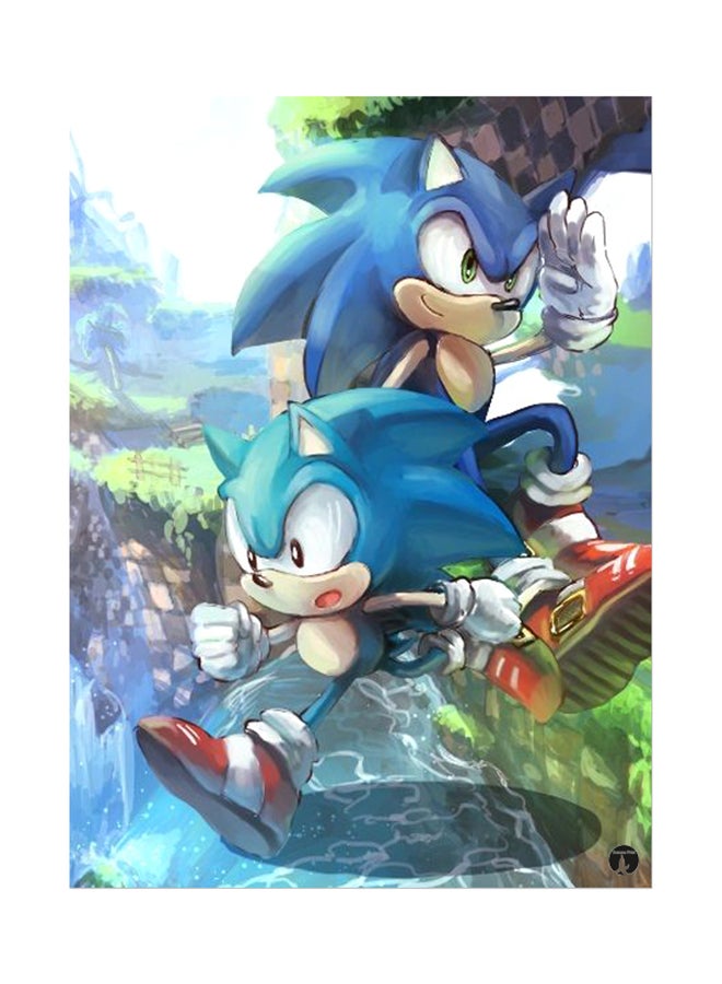 Printed Wall Sticker Multicolour 20cm