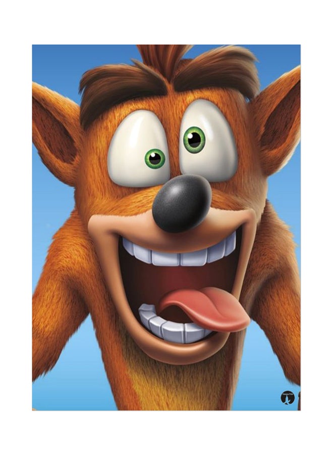 بي بي ملصق جداري مطبوع متعدد الألوان 20سم