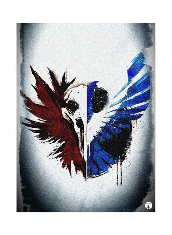 Printed Wall Sticker Multicolour 20cm