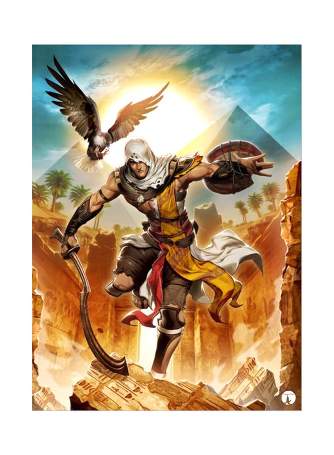 Printed Wall Sticker Multicolour 20cm