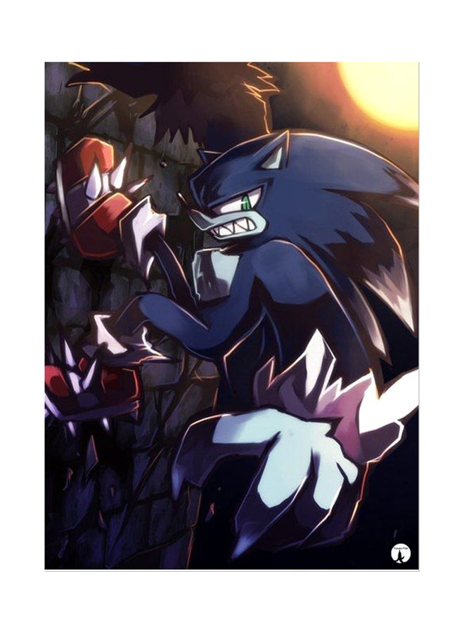 Printed Wall Sticker Multicolour 20cm