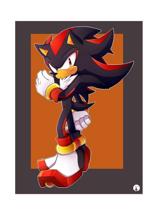 بي بي ملصق جداري مطبوع متعدد الألوان 20سم