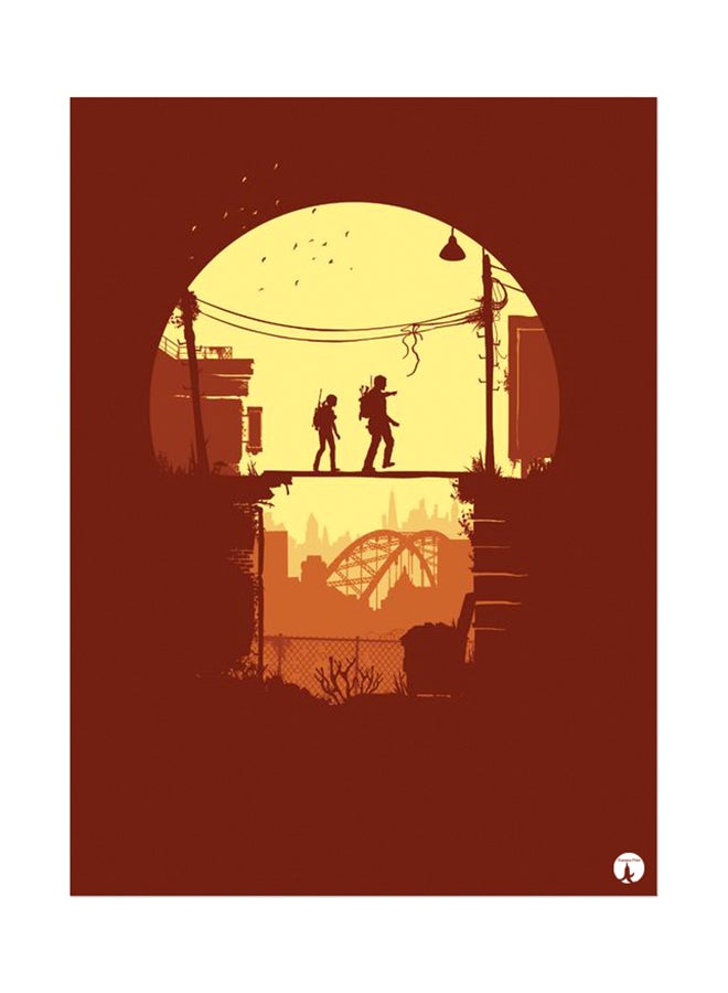 بي بي ملصق جداري مطبوع متعدد الألوان 20سم