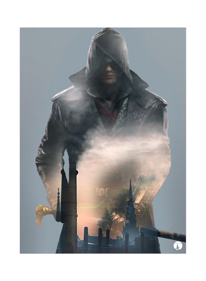 بي بي ملصق جداري مطبوع متعدد الألوان