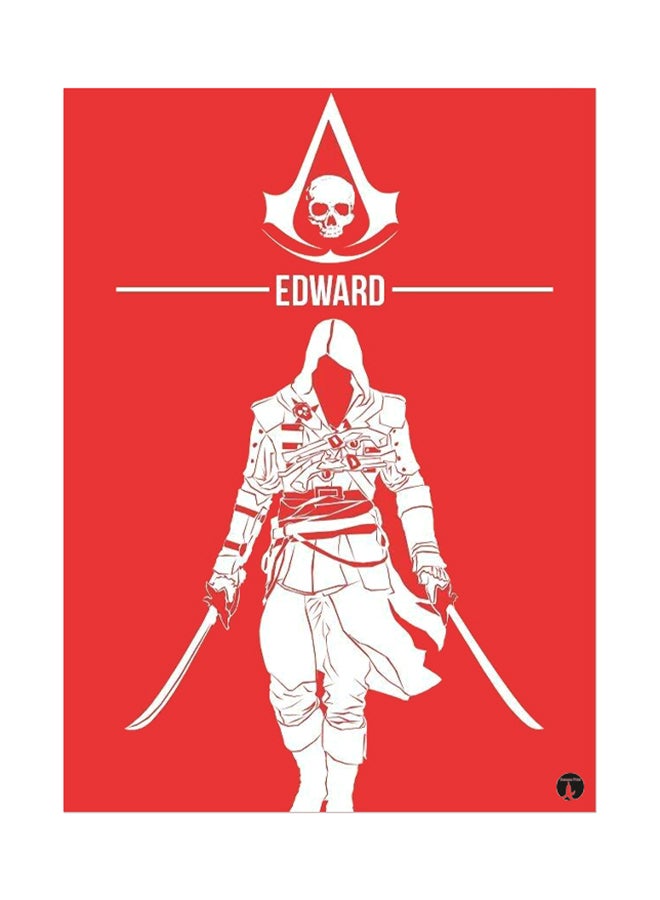 بي بي ملصق جداري مطبوع متعدد الألوان 20سم