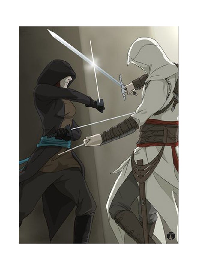 بي بي ملصق جداري مطبوع متعدد الألوان 20سم