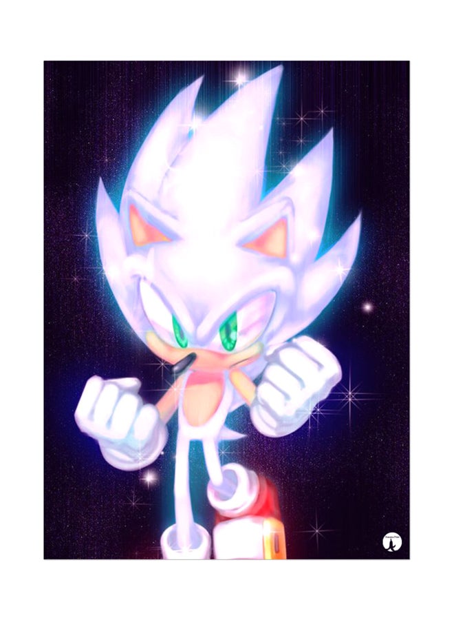 بي بي ملصق جداري مطبوع متعدد الألوان 20سم