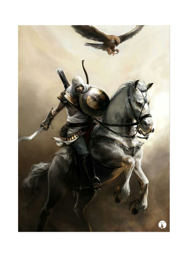 بي بي ملصق جداري مطبوع متعدد الألوان 20سم