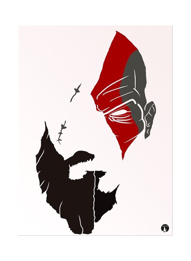 Printed Wall Sticker Multicolour 20cm