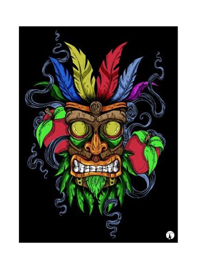 بي بي ملصق جداري مطبوع متعدد الألوان 20سم