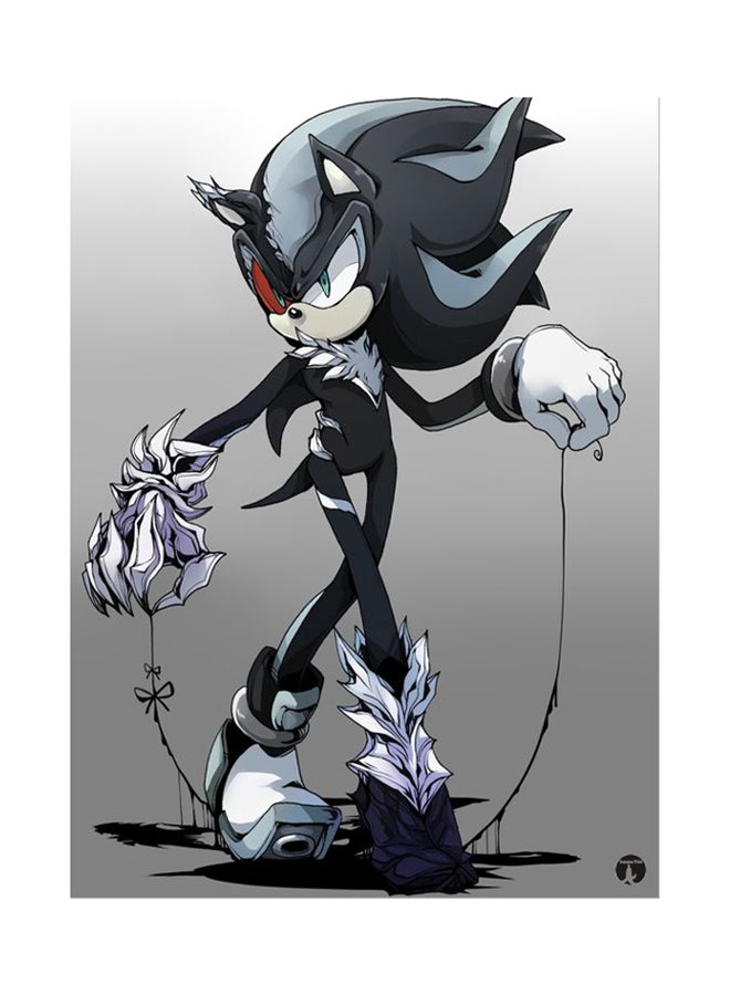 ملصق جداري مطبوع متعدد الألوان 20سم