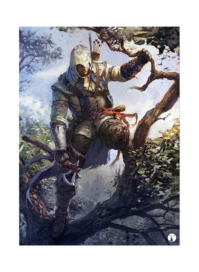 بي بي ملصق جداري مطبوع متعدد الألوان 20سم